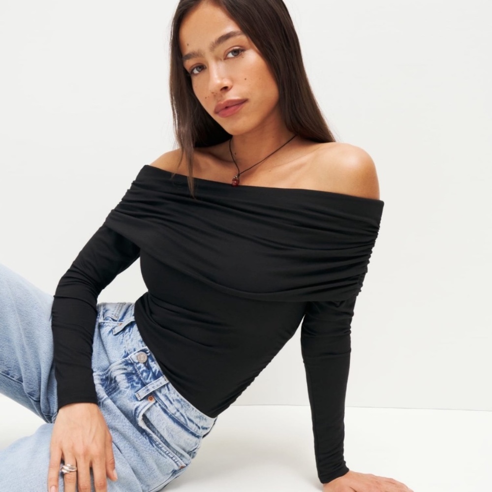 Reformation Florentina Knit Top